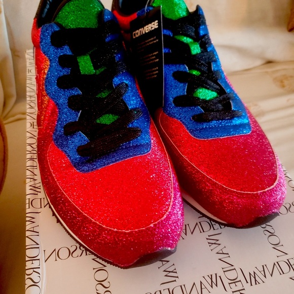 | Converse 🇺🇸 Jw Anderson X Thunderbolt Ox Cherry Shoes | Color: Blu - Picture 3 of 8